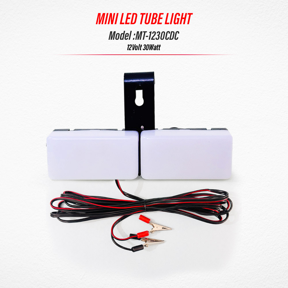 30 Watt CDC, Mini LED Tube Light - 12V DC