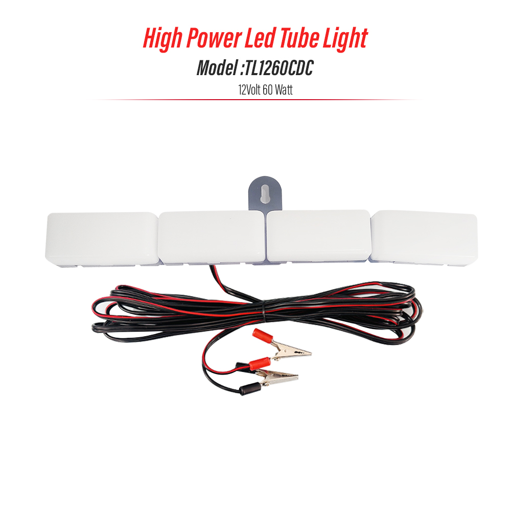 60 Watt CDC, High Power LED Tube Light - 12V DC