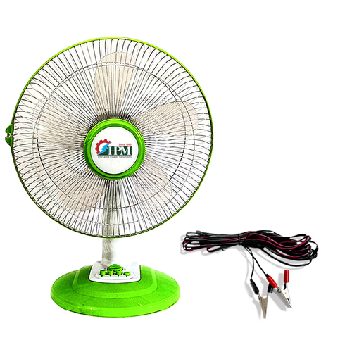 Swing Type DC Table Fan, 12V-20 Watt