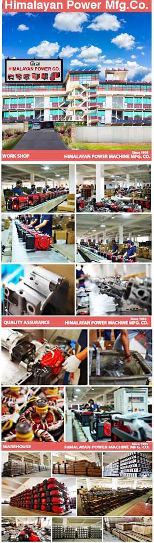 6 KVA  Petrol Generator, Model GE-7000PS, Recoil & Self Start