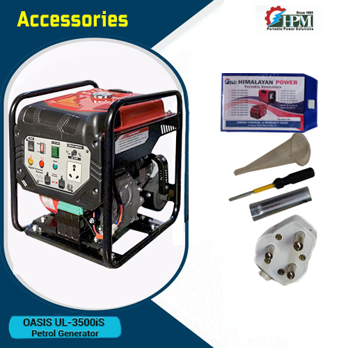 3.5 KVA Smart Portable Digital Inverter Generator Oasis UL-3500is, Recoil Start & Self Start