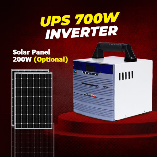 700VA Output, 80Ah Lithium Battery Based UPS-Inverter