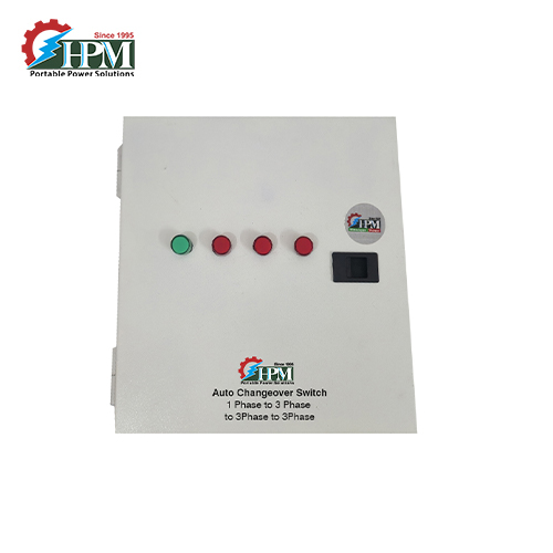 ATS-1P-3P -AMF PANEL CUM ATS SINGLE PHASE TO 3-PHASE